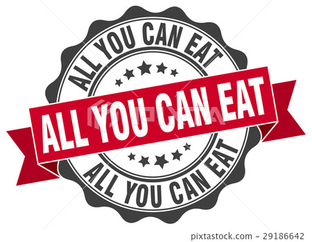 all you can eat stamp. sign. seal 29186642