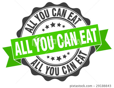 all you can eat stamp. sign. seal 29186643
