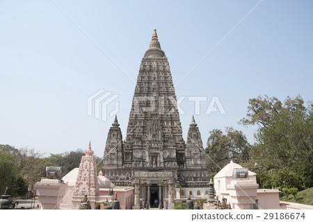 Mahabodhi佛教寺廟在Bodhgaya 01 29186674