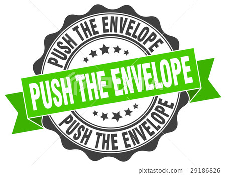 push the envelope stamp. sign. seal 29186826
