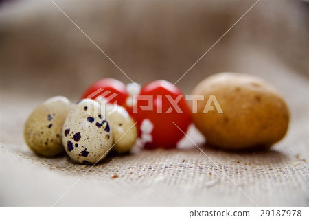 Easter eggs on a beautiful background Easter eggs on a beautiful background 29187978