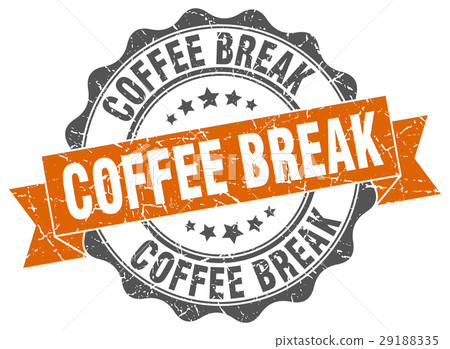 coffee break stamp. sign. seal coffee break stamp. sign. seal 29188335