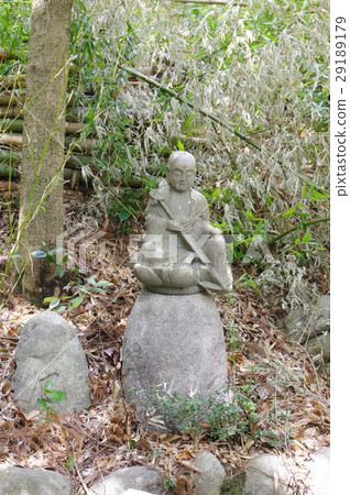 Shinshu's cultural asset masterpiece Moriya Sadaharu Ishidoba and surviving Jizo Jizo Bodhisattva whole view Vertical Nakagawa village Makigahara (Arai family cemetery) 29189179