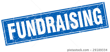 fundraising square stamp fundraising square stamp 29189334