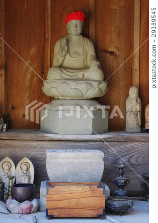 Shinshu Cultural Heritage Master Moriya Sadaharu Ishidoba Life Extraordinary Jizo Bodhisattva Statue with Vertical Hood (Nagano Nagaizenji Shiojiri City Nagano Prefecture) 29189545