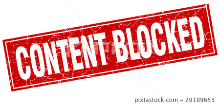 content blocked square stamp content blocked square stamp 29189653