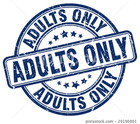 adults only blue grunge stamp adults only blue grunge stamp 29190801