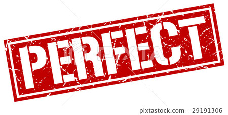perfect square grunge stamp 29191306
