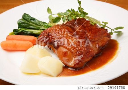 Teriyaki with young chicken Teriyaki with young chicken 29191768