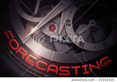 Forecasting on Luxury Watch Mechanism. 3D. Forecasting on Luxury Watch Mechanism. 3D. 29192426
