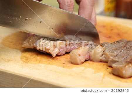 Beef image cut hands steak Beef image cut hands steak 29192843