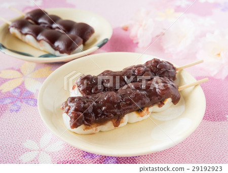 Kushi dumpling Japanese sweets Bean sugar traditional food sweetness 29192923