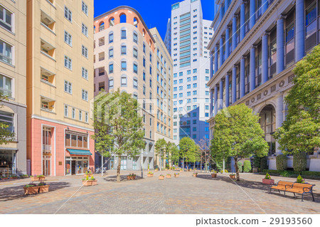 Scenery of Tokyo Shiodome Italian street Scenery of Tokyo Shiodome Italian street 29193560