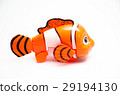 clownfish anemone fish toy on white 29194130
