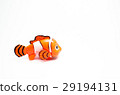 clownfish anemone fish toy on white 29194131