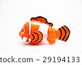 clownfish anemone fish toy on white 29194133