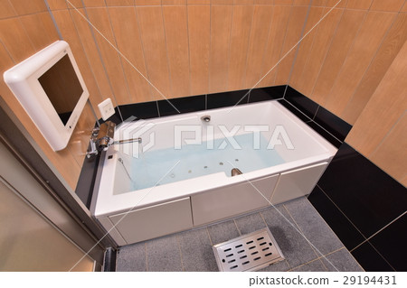 帶電視的按摩浴缸 帶電視的按摩浴缸 29194431