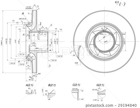 Expanded wheel sketch with span and chamfers 29194840