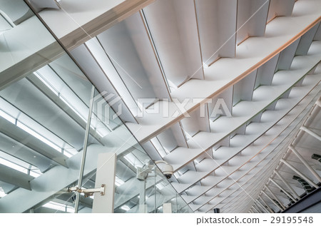 geometric ceiling architecture 29195548