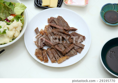 Steak in line with the table Steak in line with the table 29195770