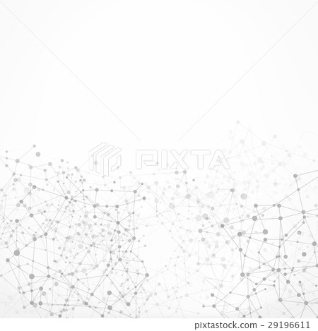 019 Abstract background network connect concept  29196611