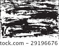 Grunge background brush strokes of black paint 29196676