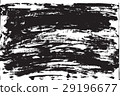 Grunge background brush strokes of black paint 29196677