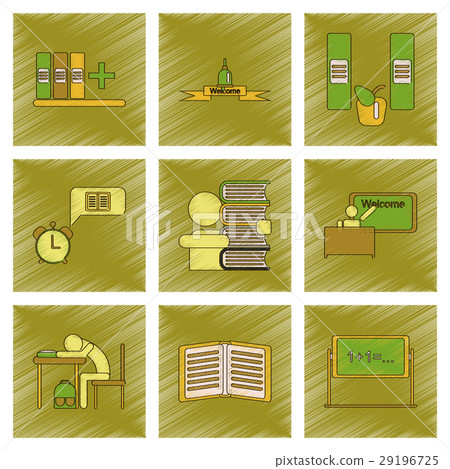 assembly flat shading style icon education school assembly flat shading style icon education school 29196725