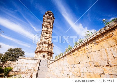 Tower of Victory (Vijay Stambha) in Chittor fort.  29197651