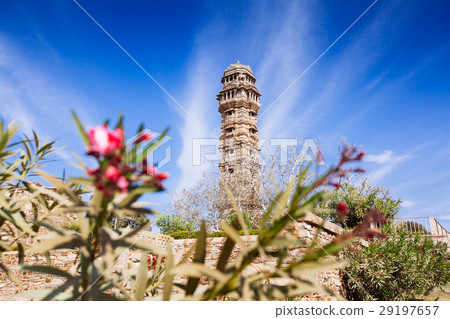 Tower of Victory (Vijay Stambha) in Chittor fort. Tower of Victory (Vijay Stambha) in Chittor fort. 29197657