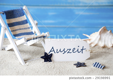Summer Holiday Label, Auszeit Mean Downtime 29198991