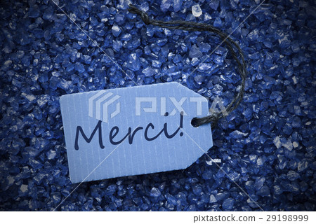 Purple Stones With Label Merci Means Thank You Purple Stones With Label Merci Means Thank You 29198999