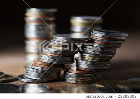 Saving money and account finance concept 29199302