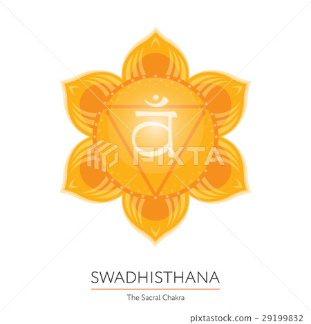 Swadhisthana. Chakra vector illustration. 29199832