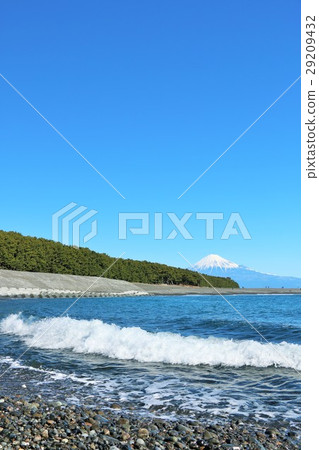 Fuji and the landscape of the sea 29209432