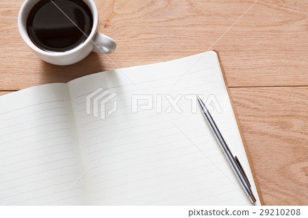 Notepad and personal diary or organizer with pen 29210208