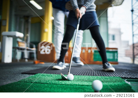 學習高爾夫的女孩 學習高爾夫的女孩 29213161