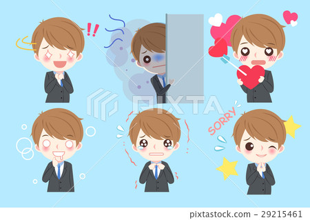 cartoon business man 29215461