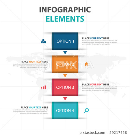 colorful text box business Infographics elements colorful text box business Infographics elements 29217538