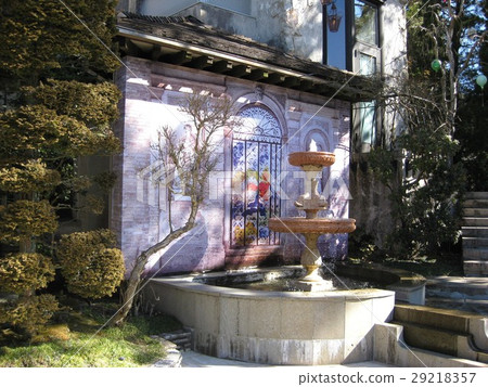 Residential Western-style garden gardening 29218357