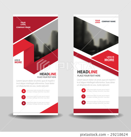 red label Business Roll Up Banner flat template red label Business Roll Up Banner flat template 29218624