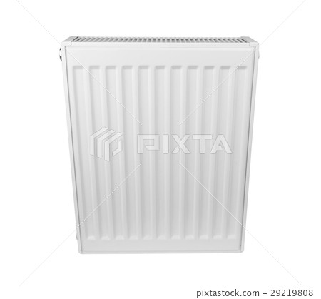 White heating radiator White heating radiator 29219808