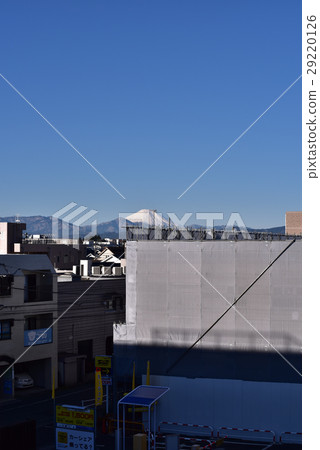 冬天的早晨從富士山國家站 29220126