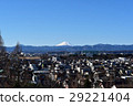 Morning view of Mt. Fuji in winter from Hakonegasaki 29221404