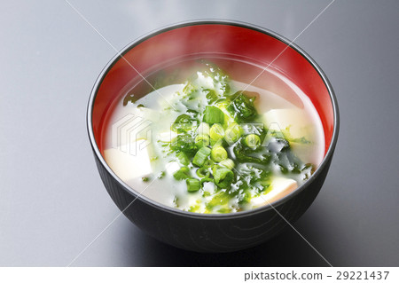 豆腐和阿蘇味噌湯1 29221437