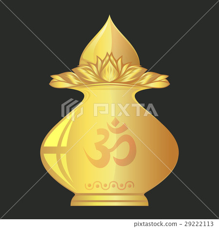 Kalasha also kalash or kalasa. Indian ritual pot 29222113