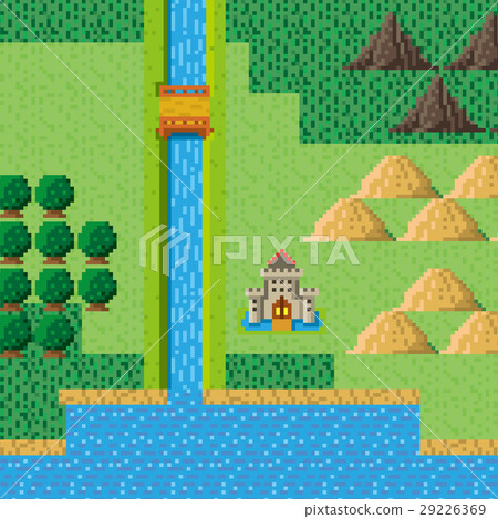 RPG, game, dot picture 29226369