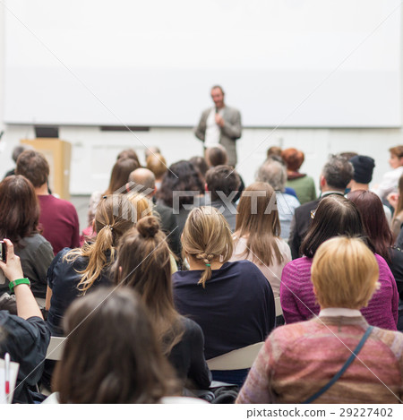 Audience in the lecture hall. Audience in the lecture hall. 29227402