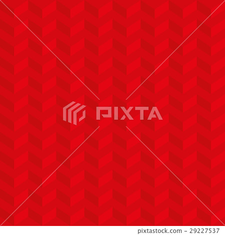 Red Isometric Chevron Pattern Seamless Herringbone 29227537