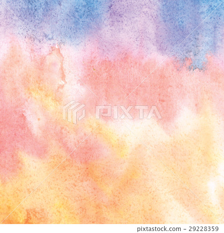 Colorful watercolor Abstract scenic background 29228359